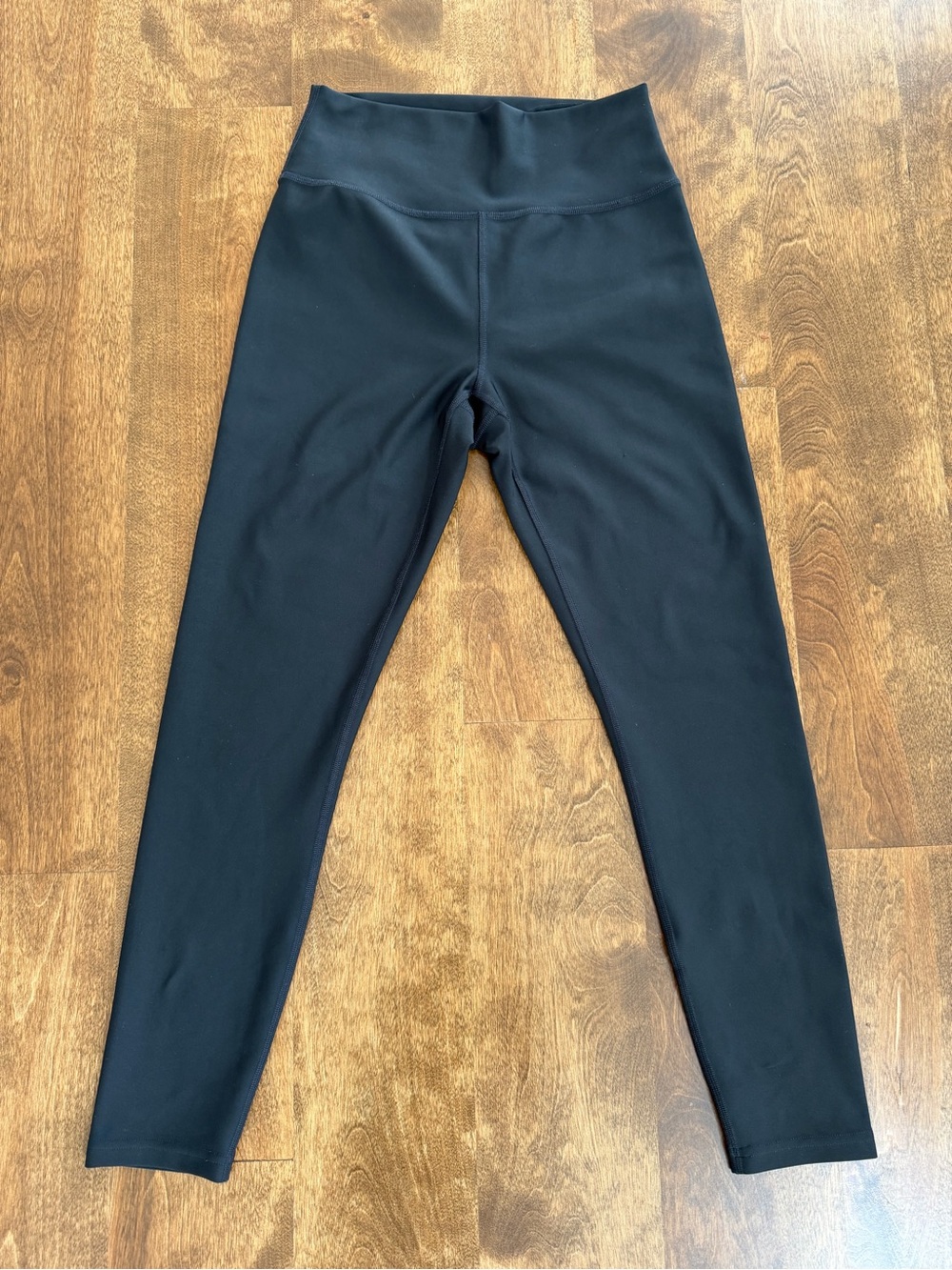 prAna Black High Rise Full Length Leggings 32” Size M